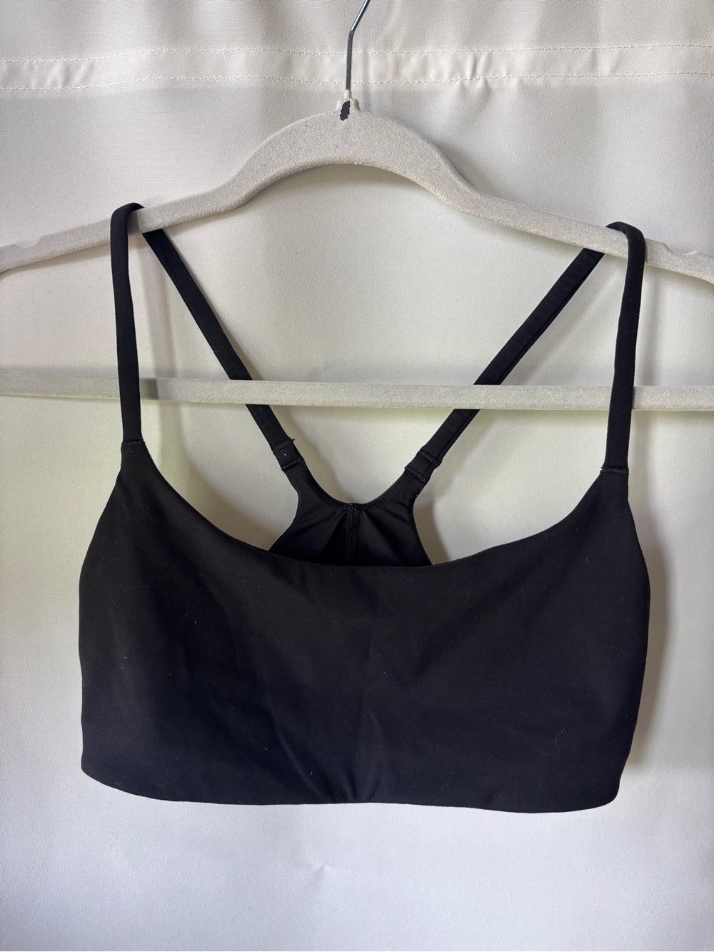 lululemon athletica Black Strappy Seamless Sports Bra